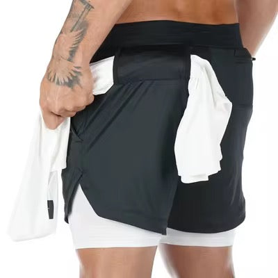 STRIVE™ 2-in-1 Compression Workout Shorts