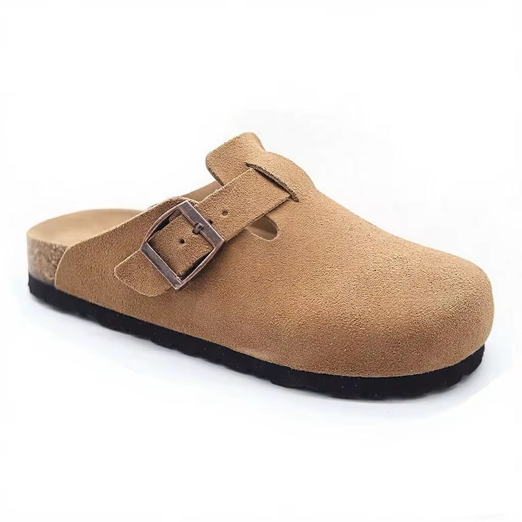 STRIVE™
 Suede Buckle Clog