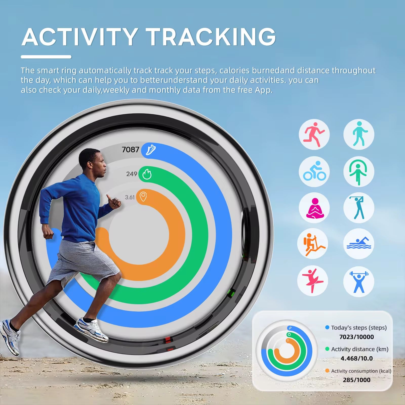 STRIVE™
 Smart Ring — Your Health, In Style