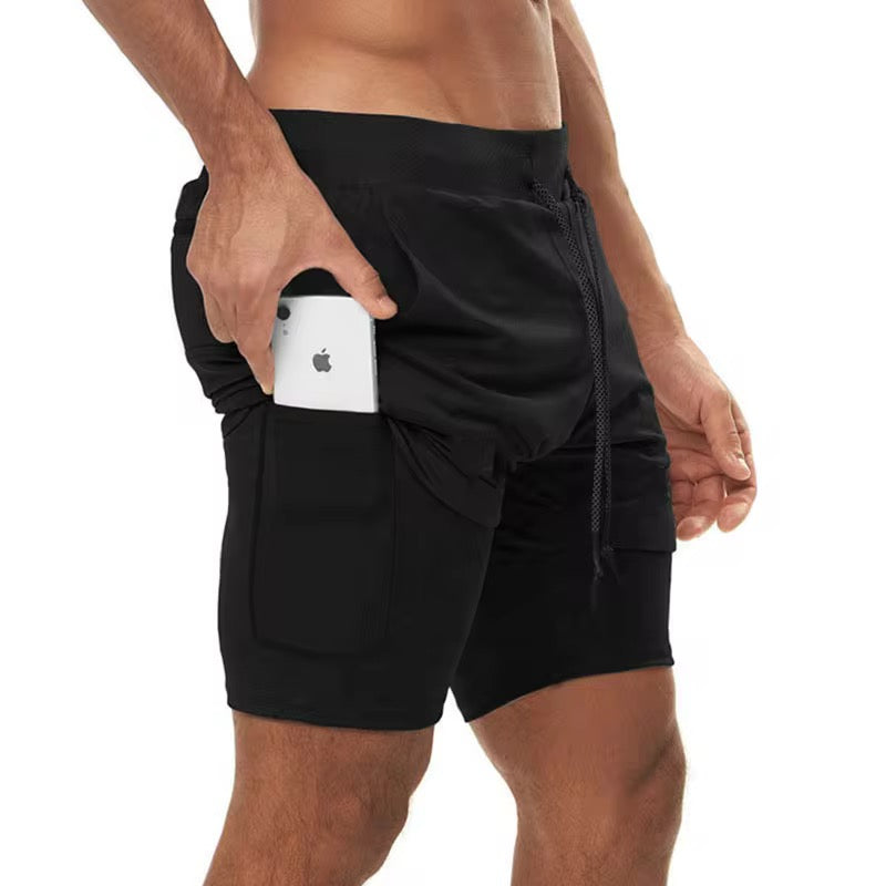 STRIVE™ 2-in-1 Compression Workout Shorts