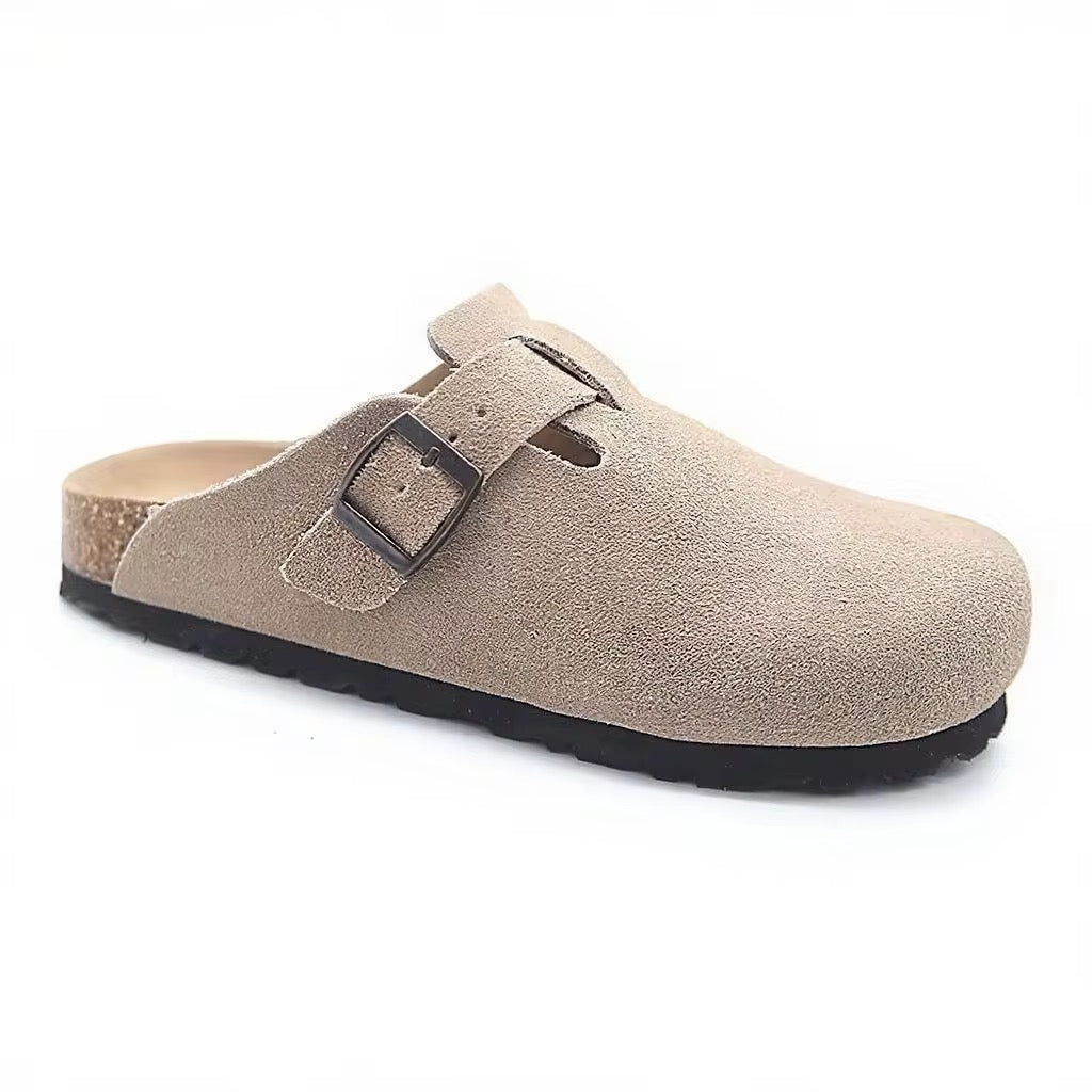 STRIVE™
 Suede Buckle Clog