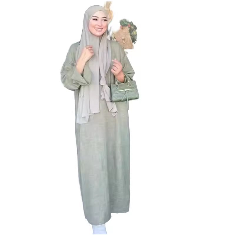 Strive LinenEase™ Modest Pocket Abaya