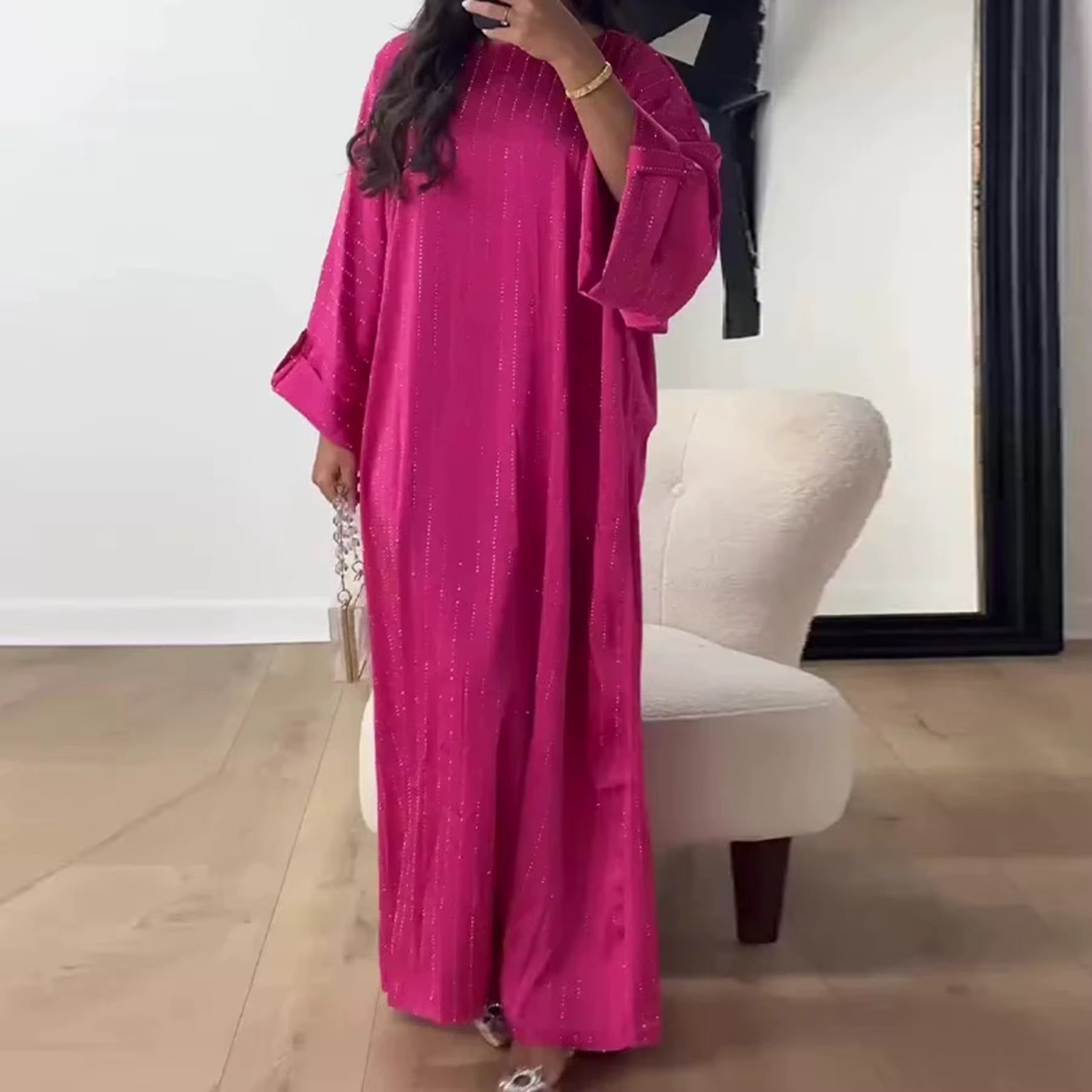 Strive BreezeLine™ Striped Waist-Tie Dress
