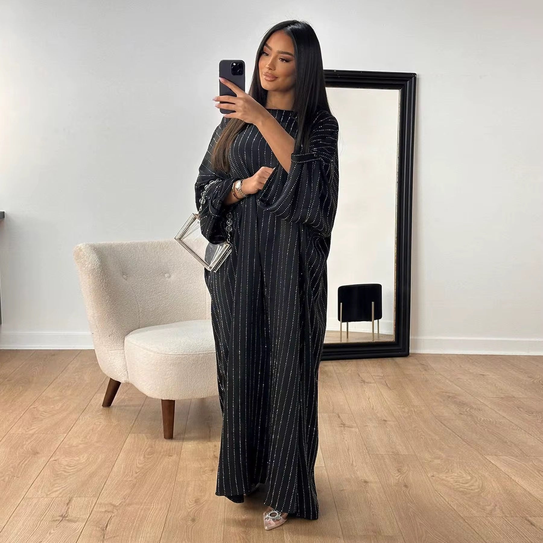 Strive BreezeLine™ Striped Waist-Tie Dress