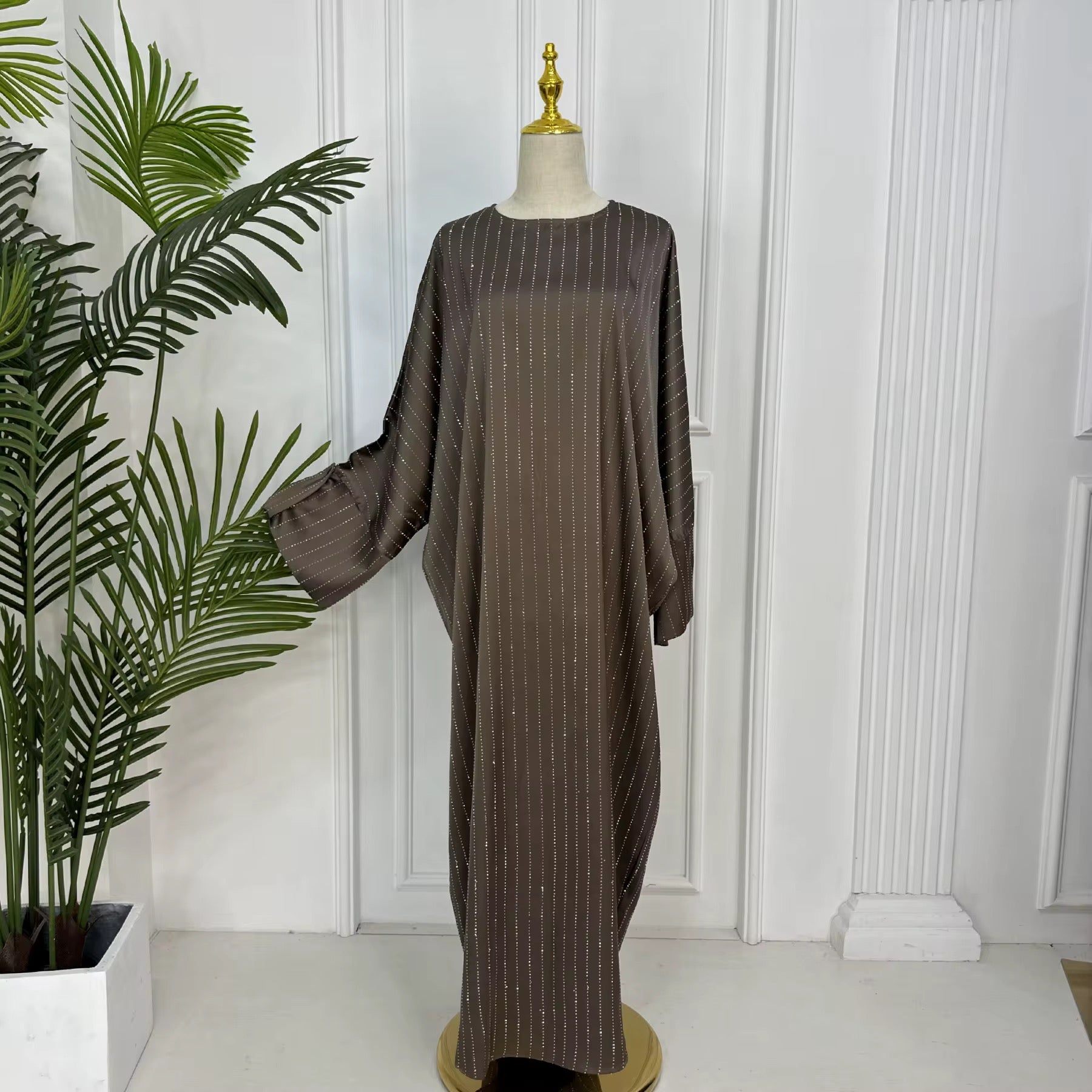 Strive BreezeLine™ Striped Waist-Tie Dress